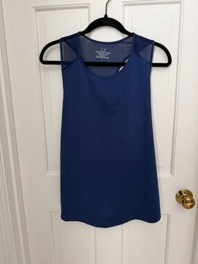 Vineyard Vines Blue Athletic Tank Top